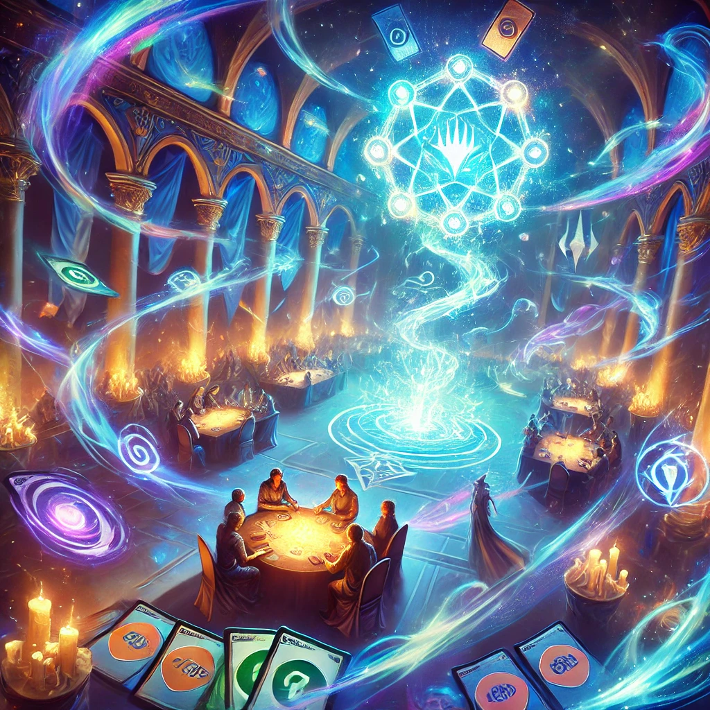 Magic: The Gathering inspired scene